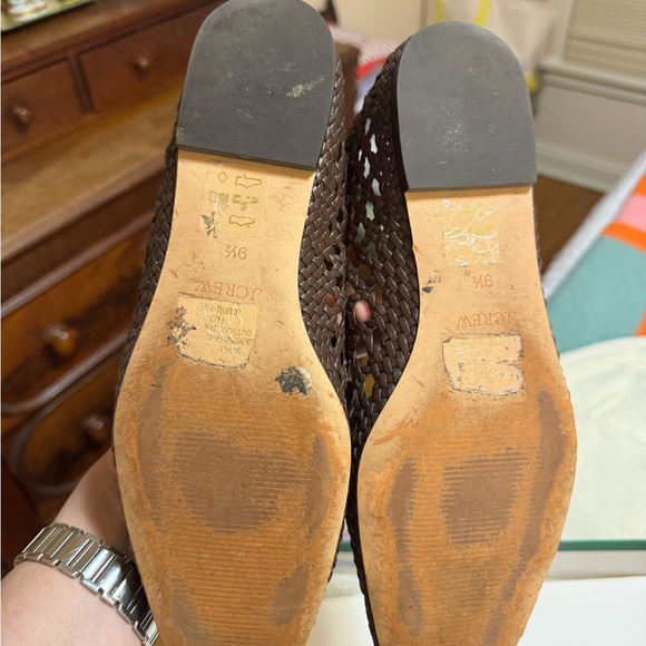 J. Crew Brown Woven Flats - Picture 4 of 7